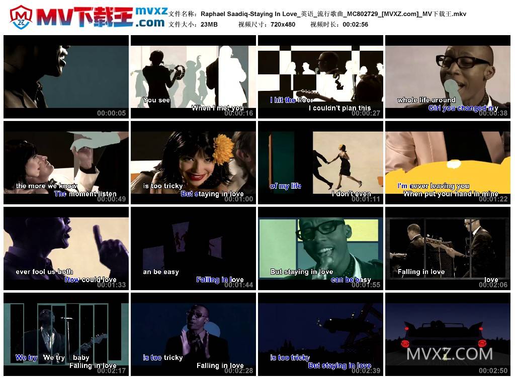 Raphael Saadiq-Staying In Love_英语_流行歌曲_MC802729